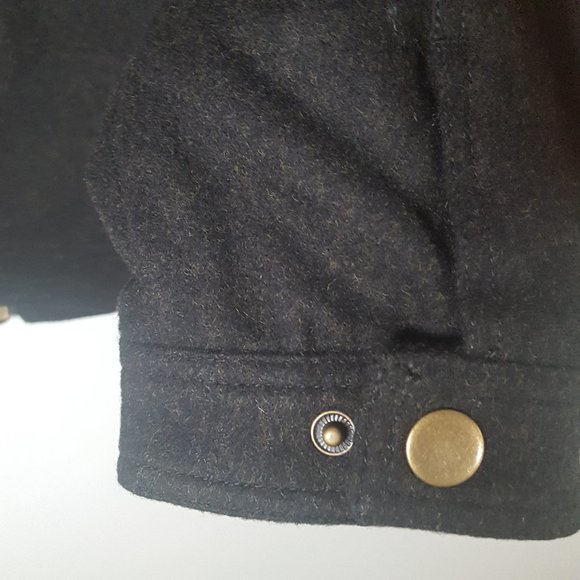 New London Fog Wool Hipster Jacket Size Med - Picture 6 of 8